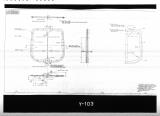 Manufacturer's drawing for Lockheed Corporation P-38 Lightning. Drawing number 203754