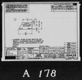 Manufacturer's drawing for Lockheed Corporation P-38 Lightning. Drawing number 193429
