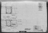 Manufacturer's drawing for North American Aviation B-25 Mitchell Bomber. Drawing number 98-616119