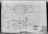 Manufacturer's drawing for North American Aviation B-25 Mitchell Bomber. Drawing number 98-73004