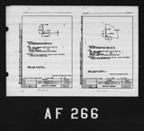 Manufacturer's drawing for North American Aviation B-25 Mitchell Bomber. Drawing number 1s122