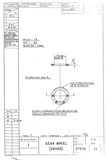 Manufacturer's drawing for Vickers Spitfire. Drawing number 37939