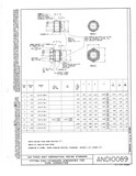 Manufacturer's drawing for Generic Parts - Aviation General Manuals. Drawing number AND10089