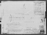 Manufacturer's drawing for North American Aviation B-25 Mitchell Bomber. Drawing number 102-54323