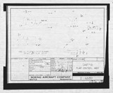 Manufacturer's drawing for Boeing Aircraft Corporation B-17 Flying Fortress. Drawing number 21-6589