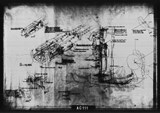 Manufacturer's drawing for North American Aviation B-25 Mitchell Bomber. Drawing number 98-62401