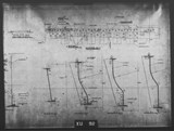 Manufacturer's drawing for Chance Vought F4U Corsair. Drawing number 10704