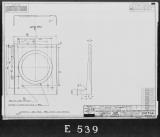 Manufacturer's drawing for Lockheed Corporation P-38 Lightning. Drawing number 190746