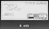 Manufacturer's drawing for Boeing Aircraft Corporation B-17 Flying Fortress. Drawing number 1-21373