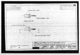 Manufacturer's drawing for Lockheed Corporation P-38 Lightning. Drawing number 201748