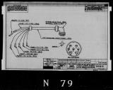 Manufacturer's drawing for Lockheed Corporation P-38 Lightning. Drawing number 196816