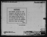 Manufacturer's drawing for North American Aviation B-25 Mitchell Bomber. Drawing number 98-54117