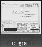 Manufacturer's drawing for Boeing Aircraft Corporation B-17 Flying Fortress. Drawing number 1-29282