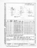 Manufacturer's drawing for Generic Parts - Aviation General Manuals. Drawing number AN115