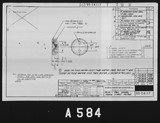 Manufacturer's drawing for North American Aviation P-51 Mustang. Drawing number 99-34117