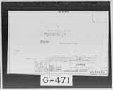 Manufacturer's drawing for Chance Vought F4U Corsair. Drawing number 34435