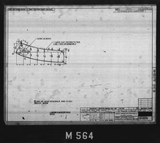 Manufacturer's drawing for North American Aviation B-25 Mitchell Bomber. Drawing number 98-53570