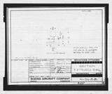 Manufacturer's drawing for Boeing Aircraft Corporation B-17 Flying Fortress. Drawing number 41-9688