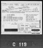 Manufacturer's drawing for Boeing Aircraft Corporation B-17 Flying Fortress. Drawing number 1-26462