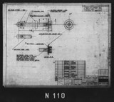 Manufacturer's drawing for North American Aviation B-25 Mitchell Bomber. Drawing number 98-735148