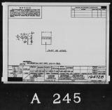 Manufacturer's drawing for Lockheed Corporation P-38 Lightning. Drawing number 194728