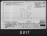 Manufacturer's drawing for North American Aviation P-51 Mustang. Drawing number 104-42364