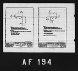 Manufacturer's drawing for North American Aviation B-25 Mitchell Bomber. Drawing number 1e104