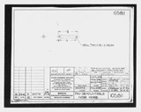 Manufacturer's drawing for Beechcraft AT-10 Wichita - Private. Drawing number 105811