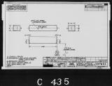 Manufacturer's drawing for Lockheed Corporation P-38 Lightning. Drawing number 197853