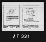 Manufacturer's drawing for North American Aviation B-25 Mitchell Bomber. Drawing number 2e11