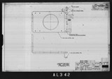 Manufacturer's drawing for North American Aviation B-25 Mitchell Bomber. Drawing number 108-712185
