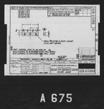 Manufacturer's drawing for North American Aviation B-25 Mitchell Bomber. Drawing number 62B-315386