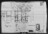 Manufacturer's drawing for North American Aviation B-25 Mitchell Bomber. Drawing number 98-530115