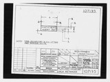Manufacturer's drawing for Beechcraft AT-10 Wichita - Private. Drawing number 107195