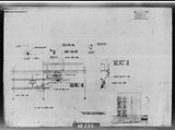 Manufacturer's drawing for North American Aviation B-25 Mitchell Bomber. Drawing number 98-53313