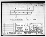 Manufacturer's drawing for Beechcraft Beech Staggerwing. Drawing number D170722