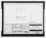 Manufacturer's drawing for Boeing Aircraft Corporation B-17 Flying Fortress. Drawing number 41-9888