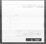 Manufacturer's drawing for Bell Aircraft P-39 Airacobra. Drawing number 33-759-007