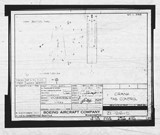 Manufacturer's drawing for Boeing Aircraft Corporation B-17 Flying Fortress. Drawing number 21-6615