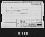 Manufacturer's drawing for North American Aviation B-25 Mitchell Bomber. Drawing number 98-58825