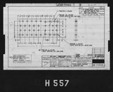 Manufacturer's drawing for North American Aviation B-25 Mitchell Bomber. Drawing number 98-71065