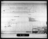 Manufacturer's drawing for Douglas Aircraft Company Douglas DC-6 . Drawing number 3409233