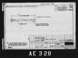 Manufacturer's drawing for North American Aviation B-25 Mitchell Bomber. Drawing number 108-51846