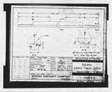 Manufacturer's drawing for Boeing Aircraft Corporation B-17 Flying Fortress. Drawing number 1-19953