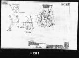 Manufacturer's drawing for Lockheed Corporation P-38 Lightning. Drawing number 196436