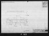 Manufacturer's drawing for North American Aviation B-25 Mitchell Bomber. Drawing number 108-61198