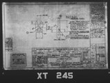 Manufacturer's drawing for Chance Vought F4U Corsair. Drawing number 34587