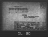 Manufacturer's drawing for Chance Vought F4U Corsair. Drawing number 41076