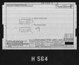 Manufacturer's drawing for North American Aviation B-25 Mitchell Bomber. Drawing number 98-71078