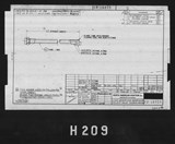 Manufacturer's drawing for North American Aviation B-25 Mitchell Bomber. Drawing number 98-58806